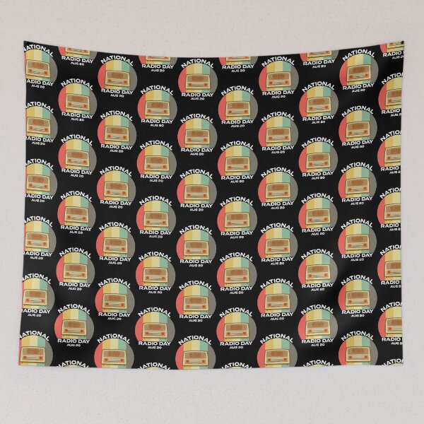 Item preview, National Radio Day designed and sold by CGraphic.