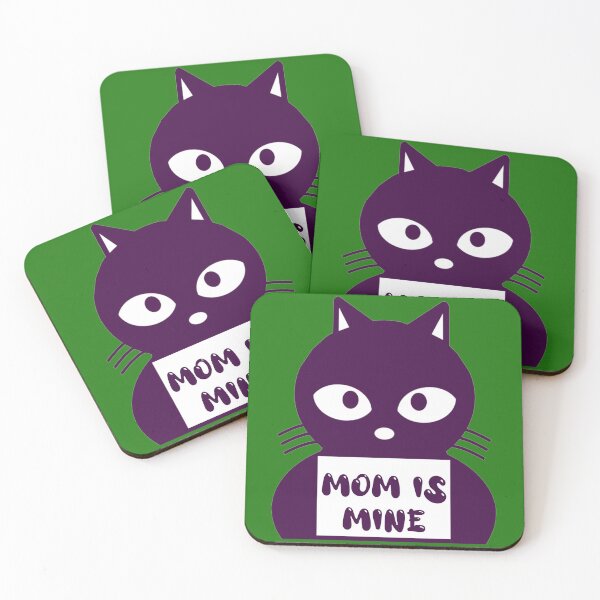 Item preview, Purple Cat MoM designed and sold by NewTrendings.