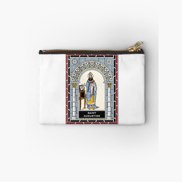 Item preview, ST. AUGUSTINE OF HIPPO under STAINED GLASS designed and sold by CatholicSaints.