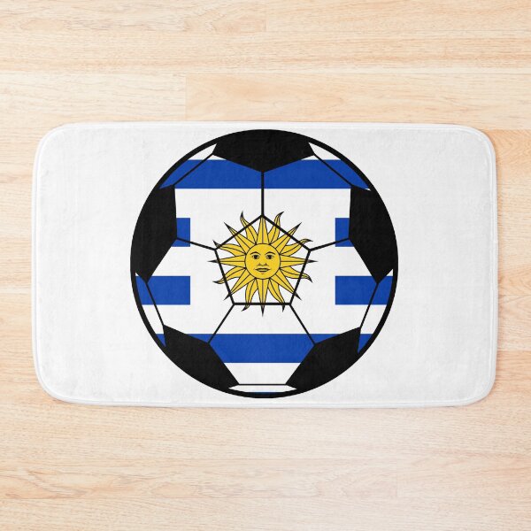 Artikelvorschau, Uruguay Fußball / Fußball Flaggengrafik entworfen und verkauft von iheartsport.
