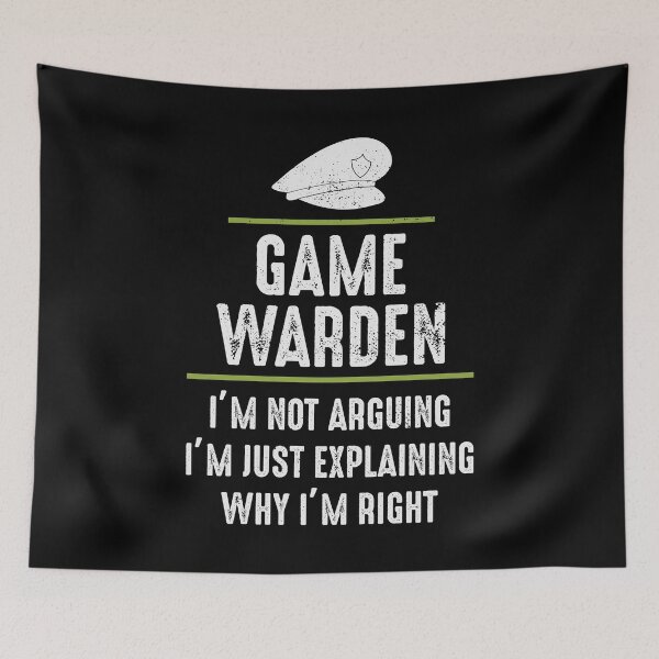 Item preview, Game Warden Conservation officer Gamekeeper Forest Ranger designed and sold by CuteDesigns1.