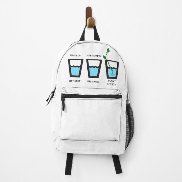 Item preview, Plant Person, Optimist, Pessimist, Half Empty, Half Full, Plant Lovers designed and sold by Oaks Creations.