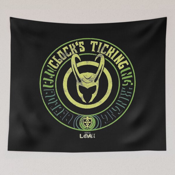 Item preview, Loki Clock's icking Logo  designed and sold by JoseDuarte.