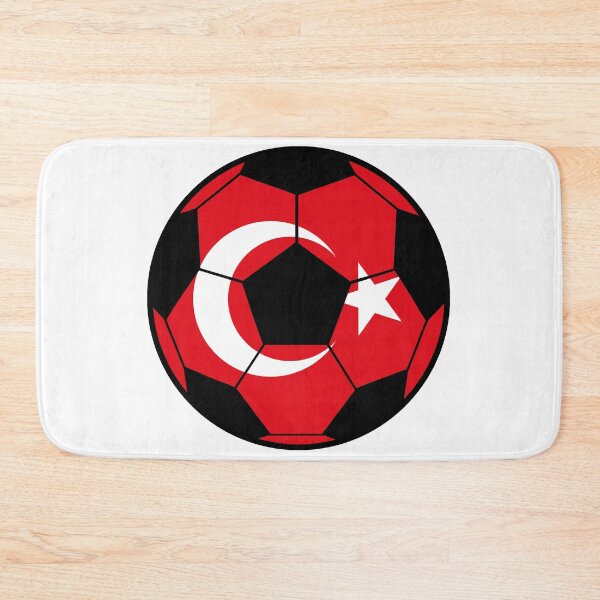 Artikelvorschau, Türkei Fußball / Fußball Flaggengrafik entworfen und verkauft von iheartsport.