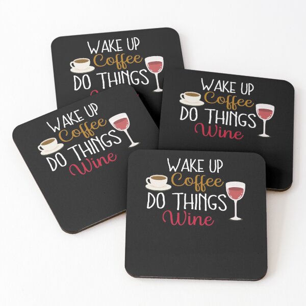 Artikelvorschau, Wake Up Coffee Do Things Wine, Wein, Kaffee-Shirt, Kaffeeliebhaber-Geschenk, Weinliebhaber-Geschenk, Mama-Geburtstagsshirt, Kaffee-Geschenk aktiv entworfen und verkauft von UrbanJupiter1.