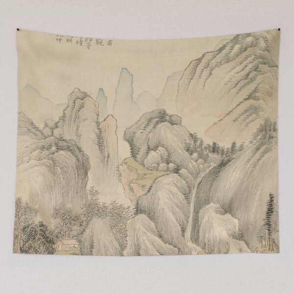 Item preview, Folded Hills and Layered Peaks designed and sold by japanese-ukiyoe.