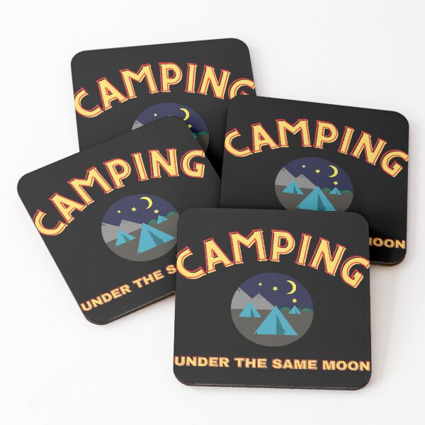 Item preview, Camping Under the same moon  designed and sold by Priyesh Rao.
