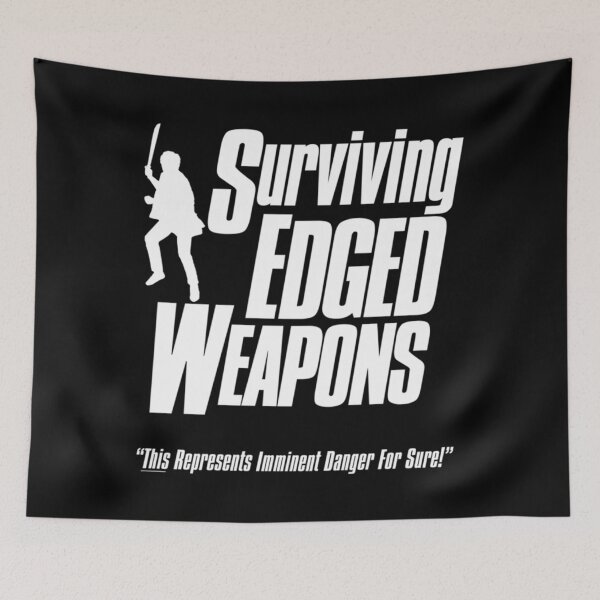 Item preview, Surviving Edged Weapons Classic T-Shirt designed and sold by AnthayPreston.