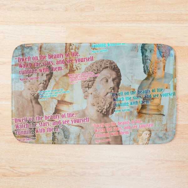 Item preview, Marcus Aurelius quote, philosophy designed and sold by Mauswohn.