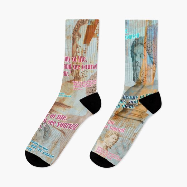 Item preview, Marcus Aurelius quote, philosophy designed and sold by Mauswohn.