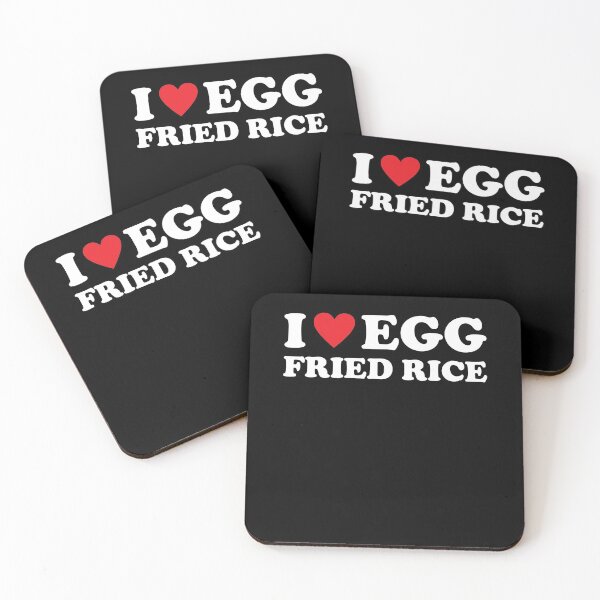 Item preview, I Love Egg Fried Rice designed and sold by RedQuality.