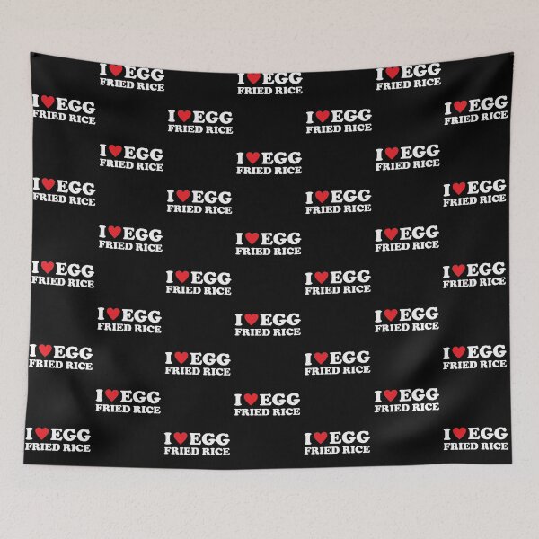 Item preview, I Love Egg Fried Rice designed and sold by RedQuality.