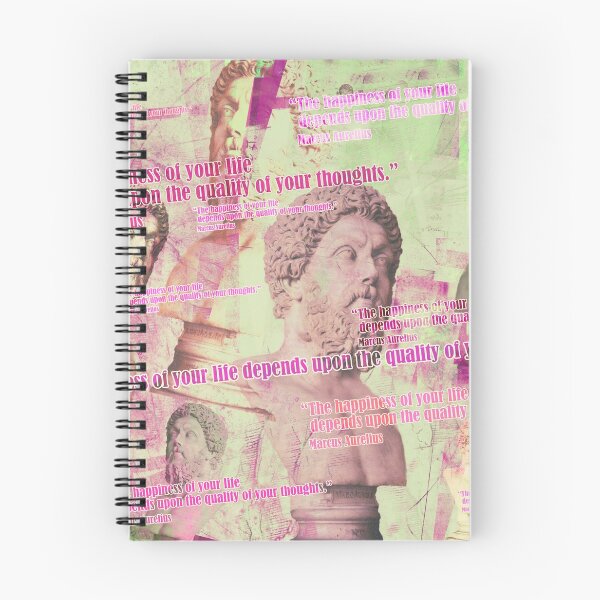 Item preview, Happiness, Thoughts, Marcus Aurelius Quote designed and sold by Mauswohn.