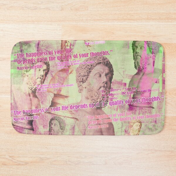 Item preview, Happiness, Thoughts, Marcus Aurelius Quote designed and sold by Mauswohn.