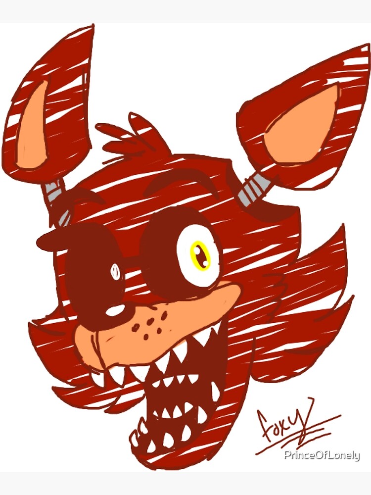 Withered Foxy Postcard for Sale by PrinceOfLonely