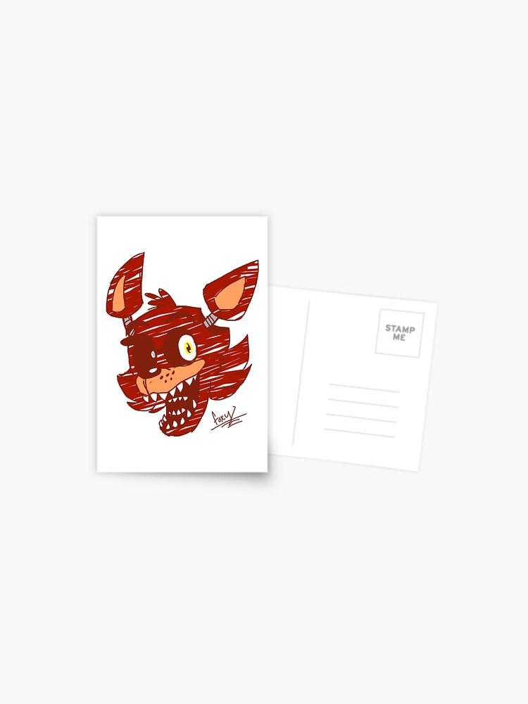 Withered Foxy Postcard for Sale by PrinceOfLonely