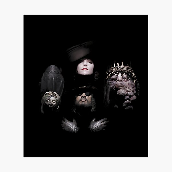 Resident Evil 8 Village | Four Lords & (A) Queen Photographic Print