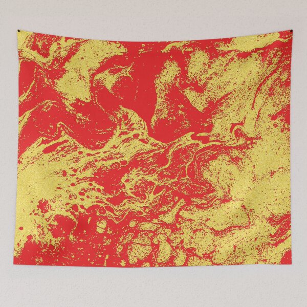 Item preview, Red and golden texture design designed and sold by mashaalmishi.
