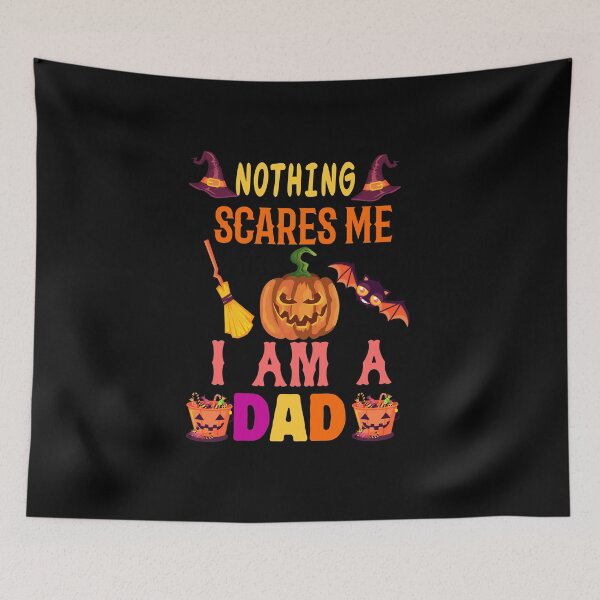 Item preview, NOTHING SCARES ME I AM A DAD Halloween t shirts  designed and sold by Shuvra Gain.