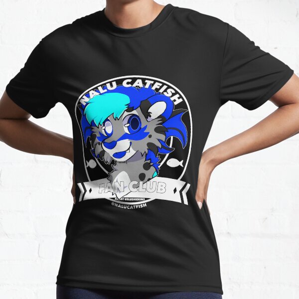 Nalu Catfish Fan Club Active T-Shirt
