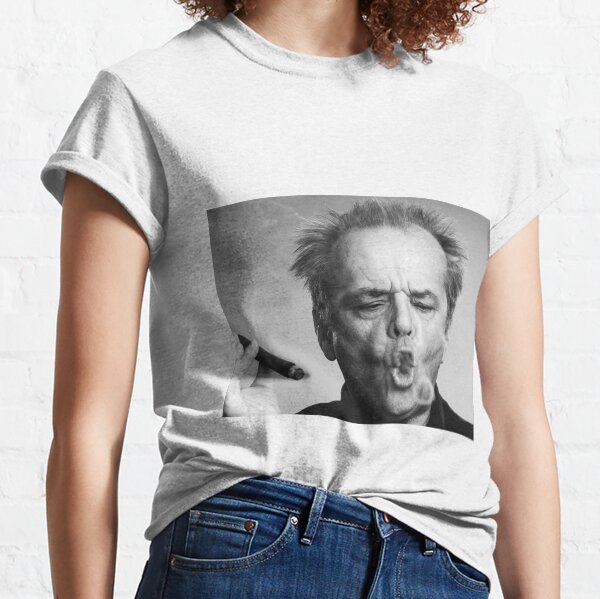 Jack Nicholson, Cigar, Smoke (2) Classic T-Shirt