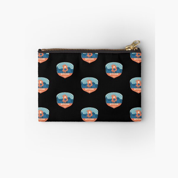 Item preview, Bitcoin Crypto Mountain Badge Cryptocurrency Pastels designed and sold by Bitcoin-Fashion.