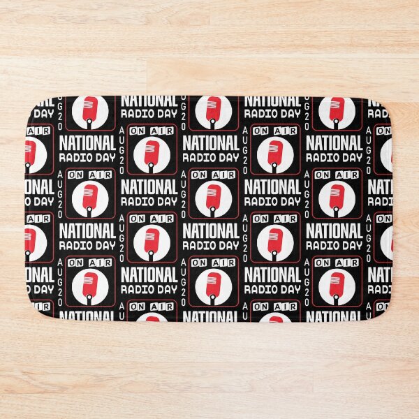 Item preview, National Radio Day designed and sold by CGraphic.