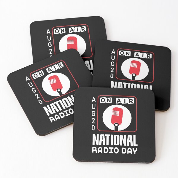 Item preview, National Radio Day designed and sold by CGraphic.