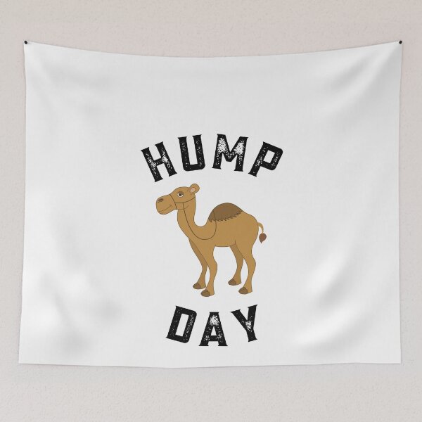 Item preview, Hump Day Camel (black text) designed and sold by StickerPolitics.