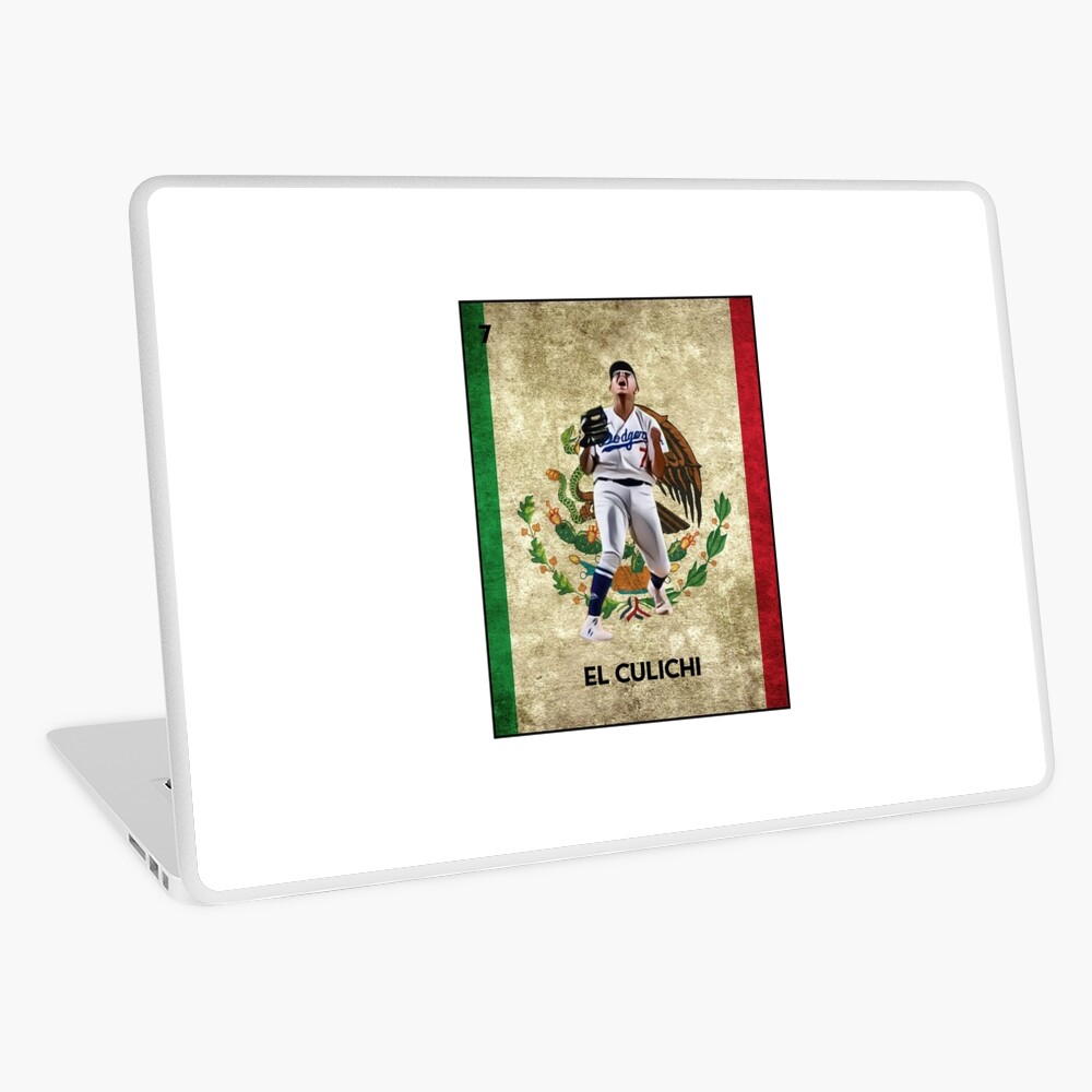 Julio Urias Mexican Loteria: El Culichi. Funny Spanish. Los Angeles. | iPad  Case & Skin