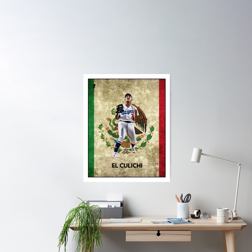 Julio Urias Mexican Loteria: El Culichi. Funny Spanish. Los Angeles.  Essential T-Shirt for Sale by Janelle Soto