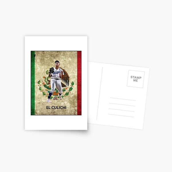 Julio Urias Mexican Loteria: El Culichi. Funny Spanish. Los Angeles. | iPad  Case & Skin