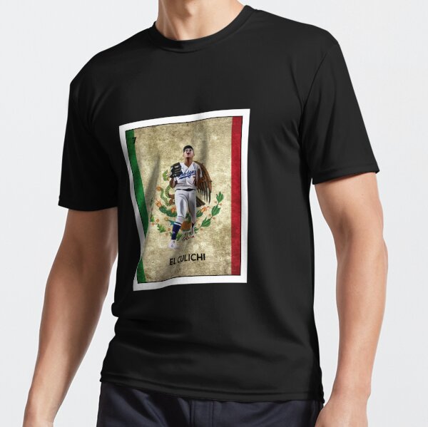 Julio Urias Mexican Loteria: El Culichi. Funny Spanish. Los Angeles.  Active T-Shirt for Sale by Janelle Soto
