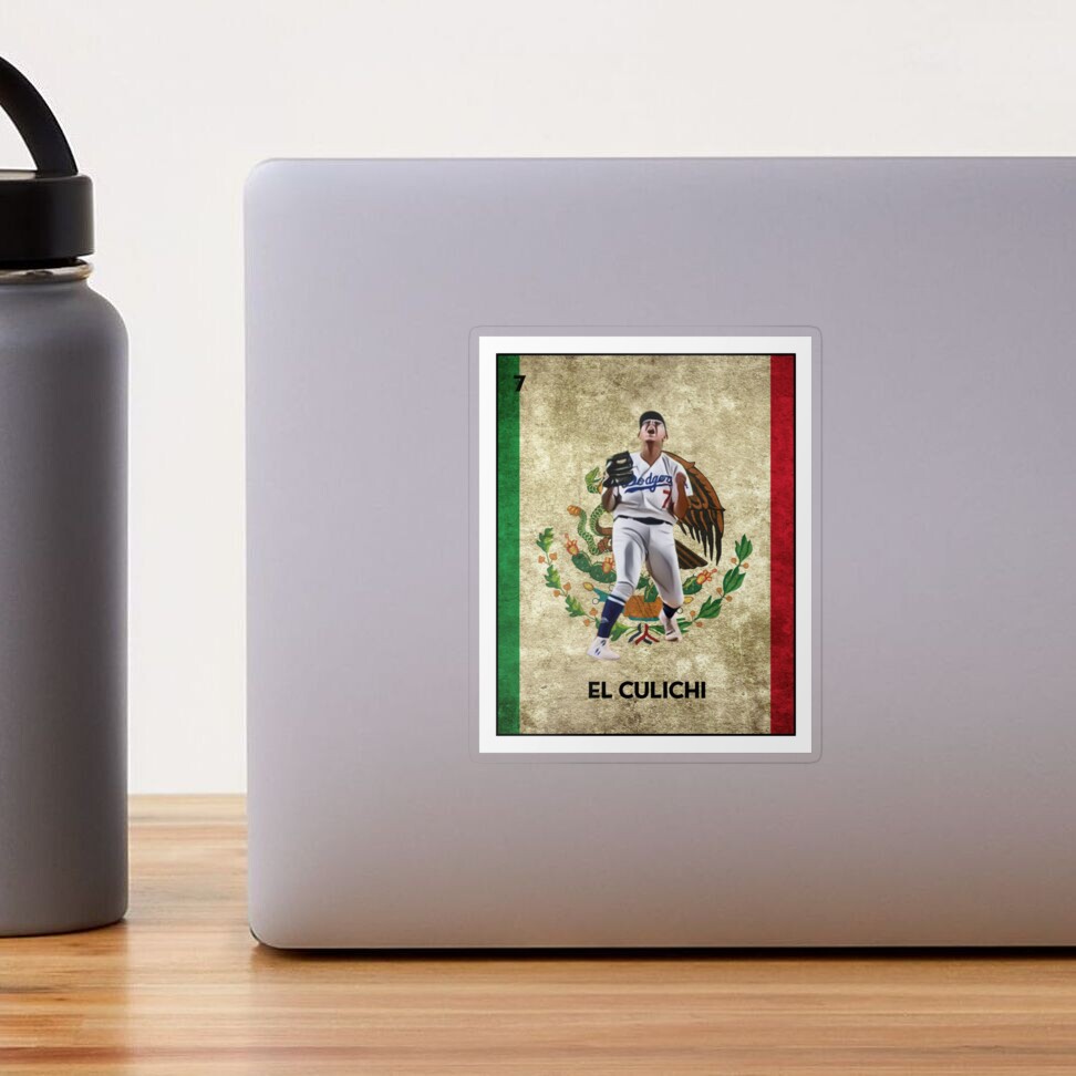 Julio Urias Mexican Loteria: El Culichi. Funny Spanish. Los Angeles. | iPad  Case & Skin