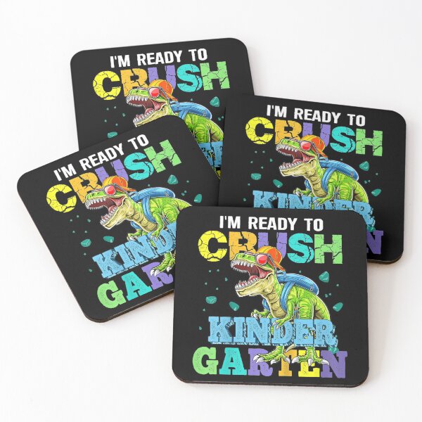 Item preview, I'm Ready To Crush Kindergarten Dinosaur Back To School Kids designed and sold by wilsonart91.