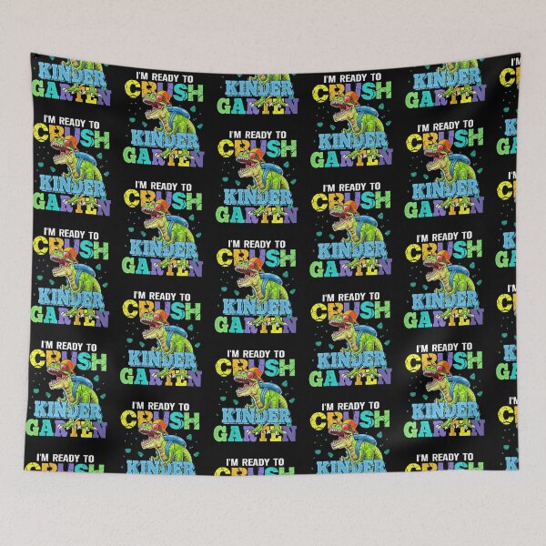 Item preview, I'm Ready To Crush Kindergarten Dinosaur Back To School Kids designed and sold by wilsonart91.