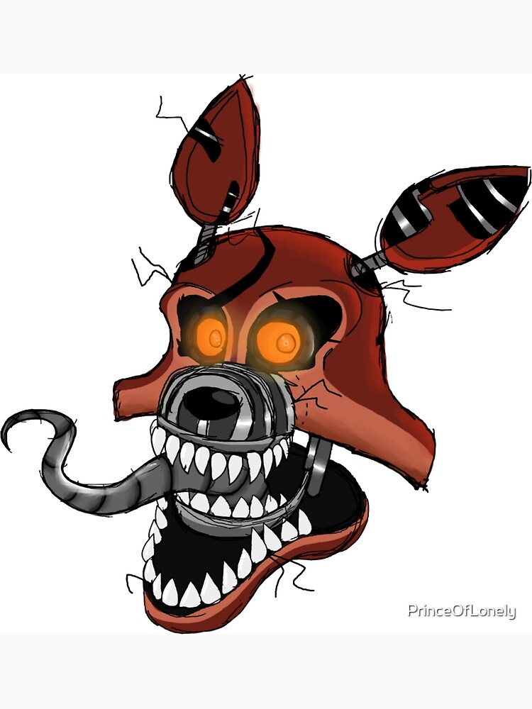 Withered Foxy Postcard for Sale by PrinceOfLonely