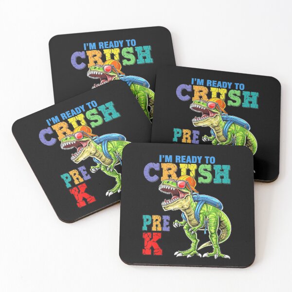 Item preview, Kids I'm Ready To Crush Pre-K Dinosaurs Welcome Back To School designed and sold by lydiamoranart.