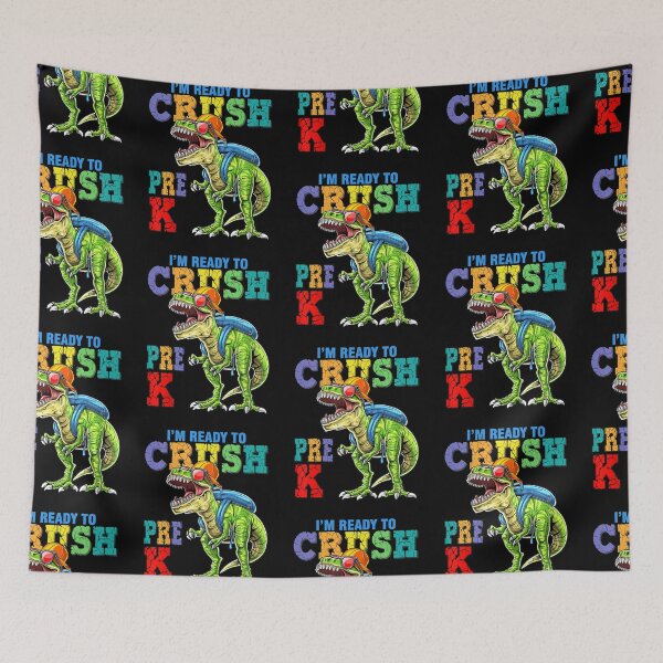 Item preview, Kids I'm Ready To Crush Pre-K Dinosaurs Welcome Back To School designed and sold by lydiamoranart.