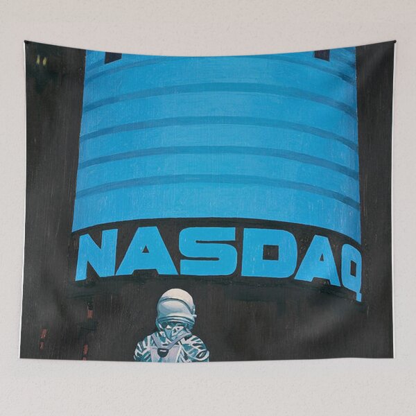 Item preview, Nasdaq Poster  designed and sold by jamesmicu.