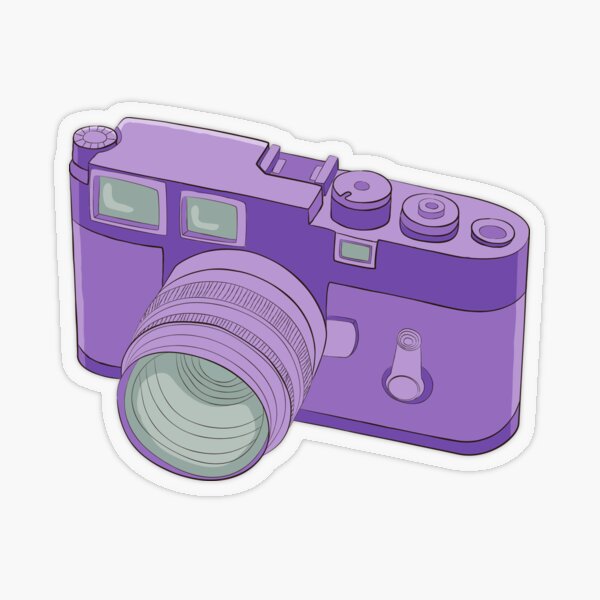 50pcs Camera Cartoon Stickers Polaroid Landscape Photo - Temu