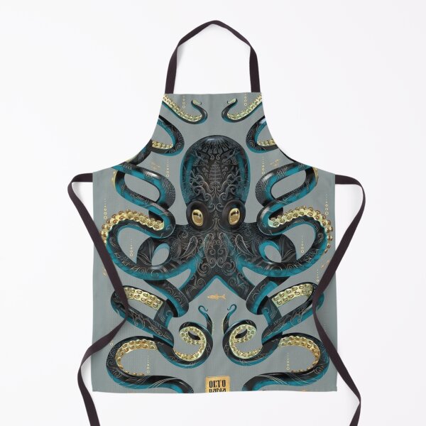 Item preview, Octopus Black And Gold designed and sold by jamesmicu.