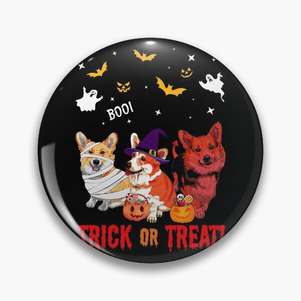 Item preview, Halloween Corgi Dogs Lovers Mummy Witch Demon designed and sold by juliegould1974.