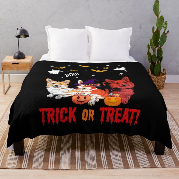 Item preview, Halloween Corgi Dogs Lovers Mummy Witch Demon designed and sold by juliegould1974.