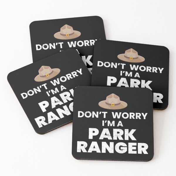 Item preview, Park Forest Ranger Warden Funny Saying designed and sold by CuteDesigns1.