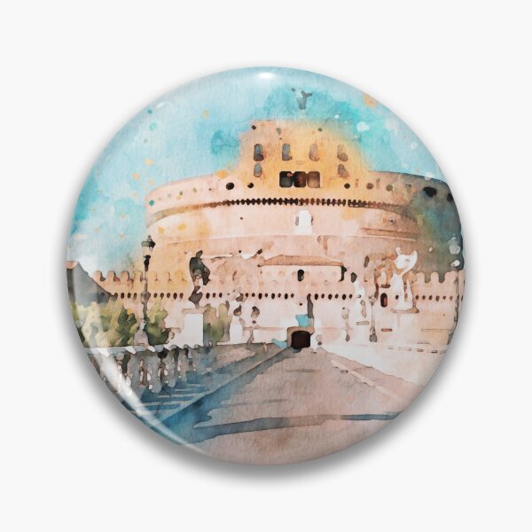 Item preview, Rome, Mausoleum of Hadrian designed and sold by AM FineArtPrints.