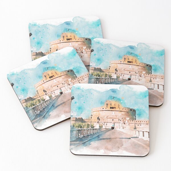 Item preview, Rome, Mausoleum of Hadrian designed and sold by AM FineArtPrints.