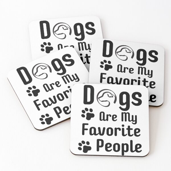 Item preview, Dogs Are My Favorite People designed and sold by biwdrawing.