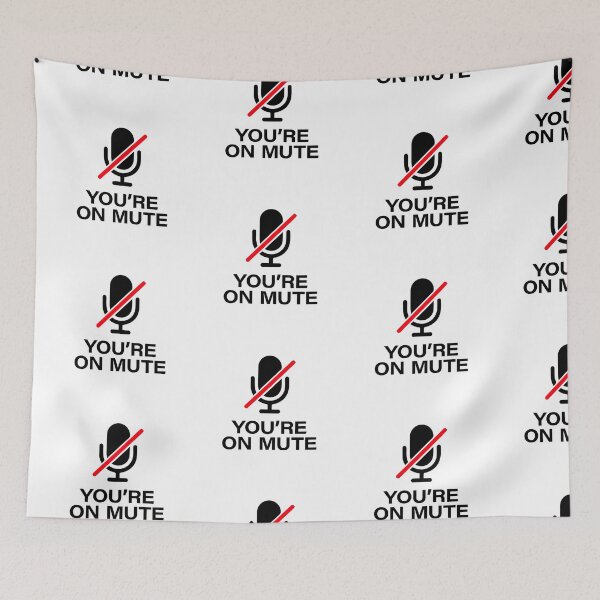 Item preview, You're on mute... - Video Conferencing designed and sold by nicgfx.
