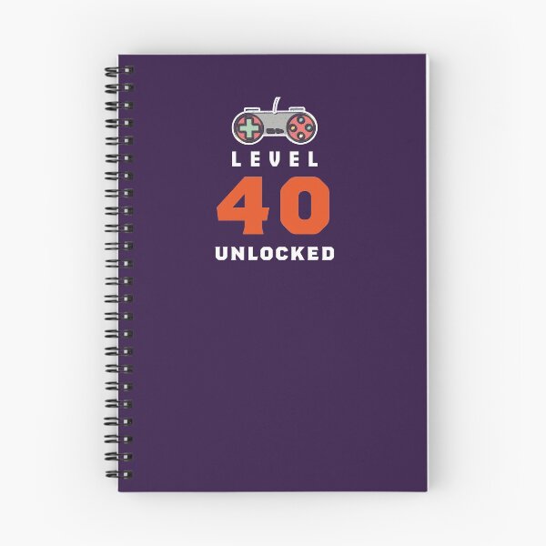 Item preview, Level 40 Unlocked Retro, Funny Video Gamer 40th Birthday Gift, 40 Years Old Vintage designed and sold by Boom-llqb.